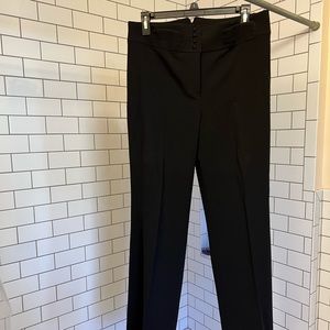 Per se black wool pants size 2
